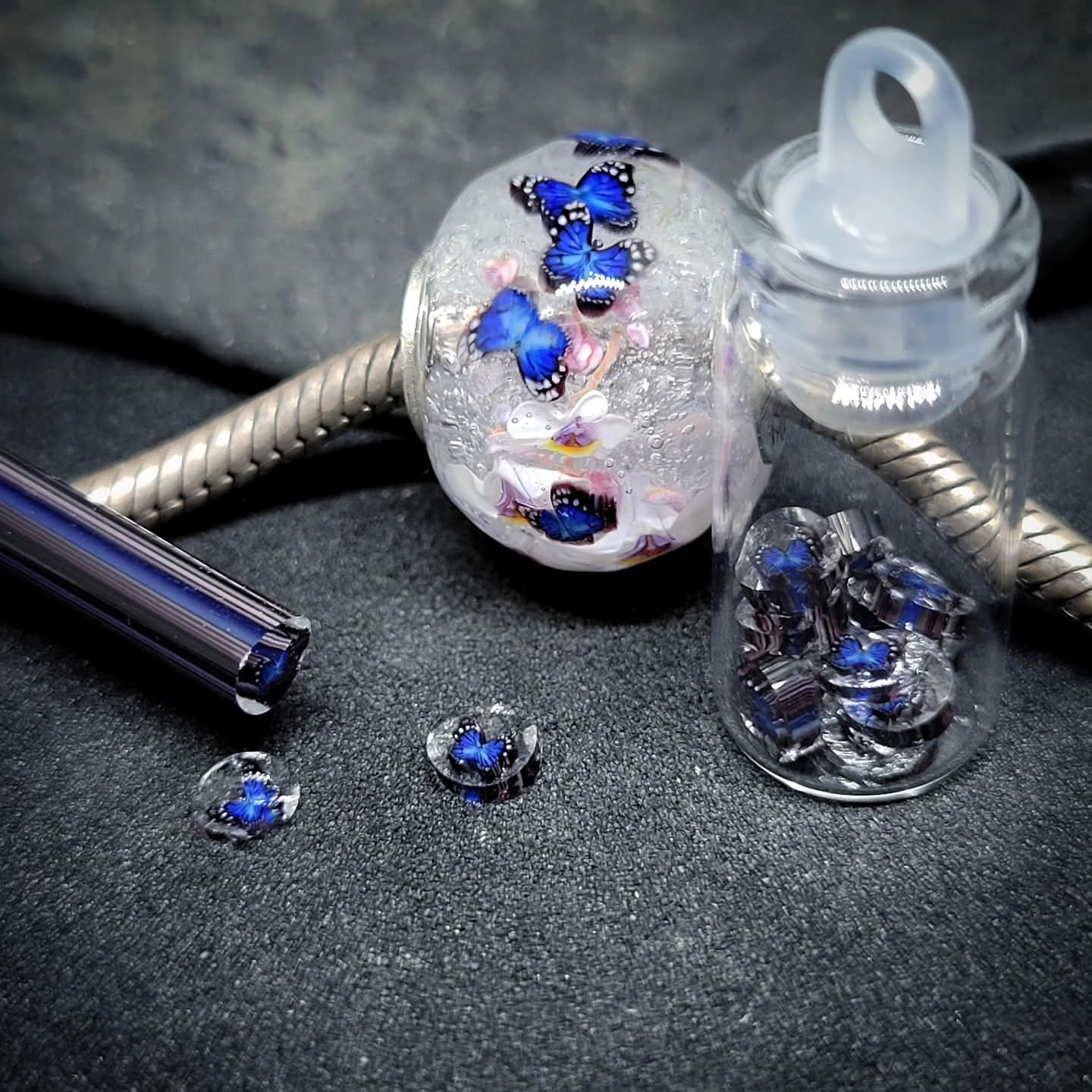 Blue Butterfly Murrini