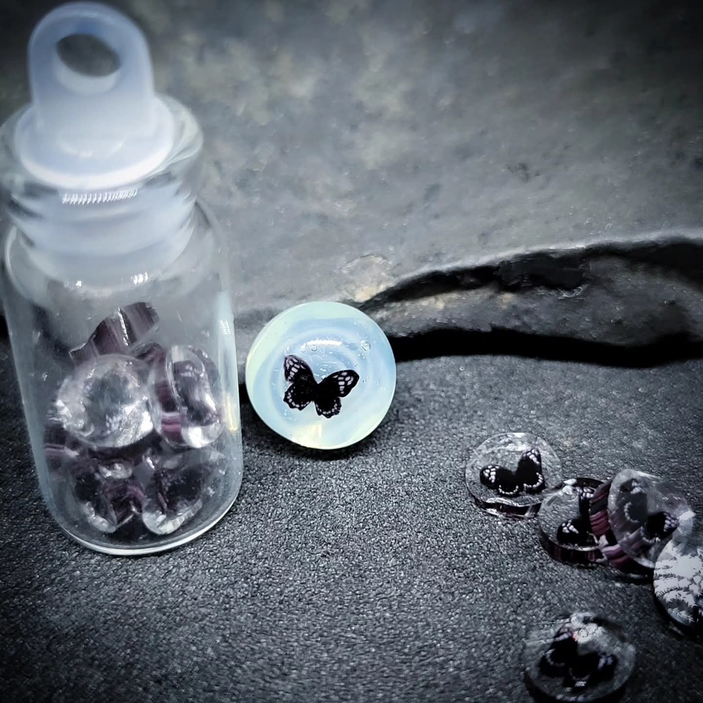 Black Butterfly Murrini Set 13Pcs set. - Image 3