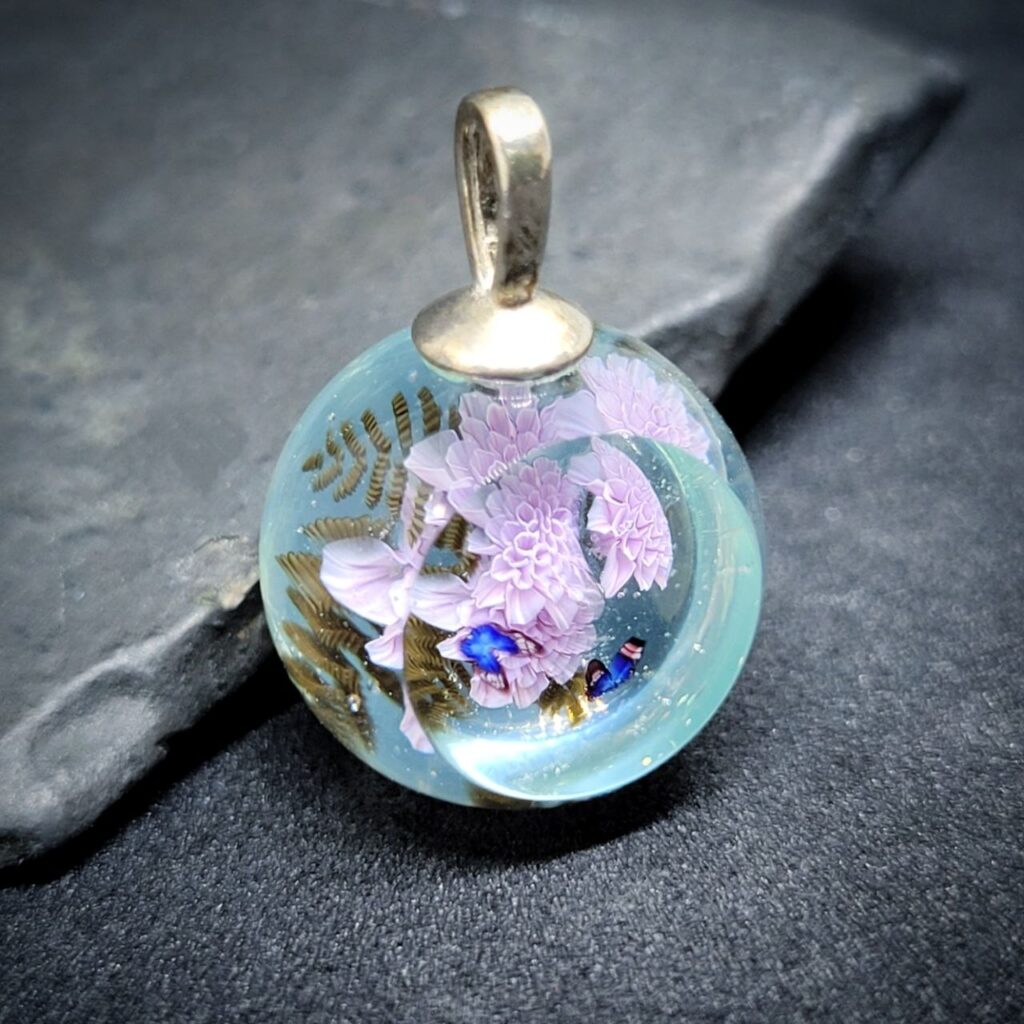 Chrysanthemum Pendant