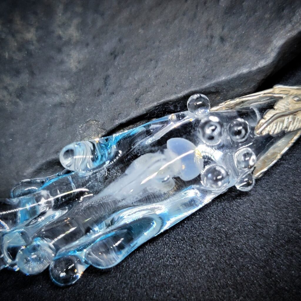 Flowing Jellyfish Pendant