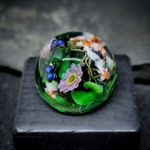 Koy fish pond marble