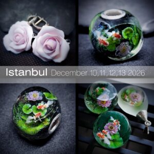 Istanbul Turkey, Kadriye Camcı Glass Studio, Session #2, 4 days
