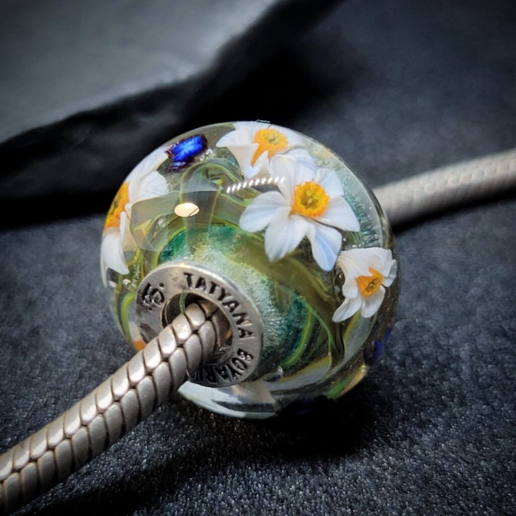 Narcissus Flower Bead