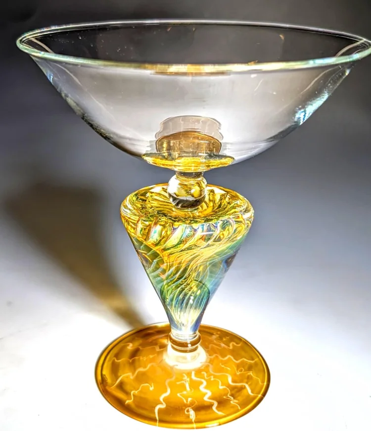 Andrew Jackson Pollack Goblet Foot Demonstration - Image 4