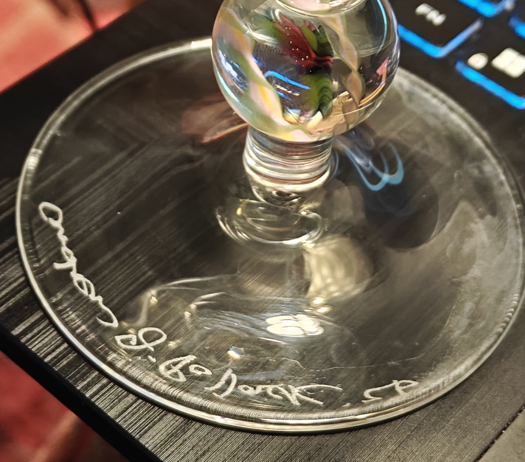 Andrew Jackson Pollack Goblet Foot Demonstration - Image 6